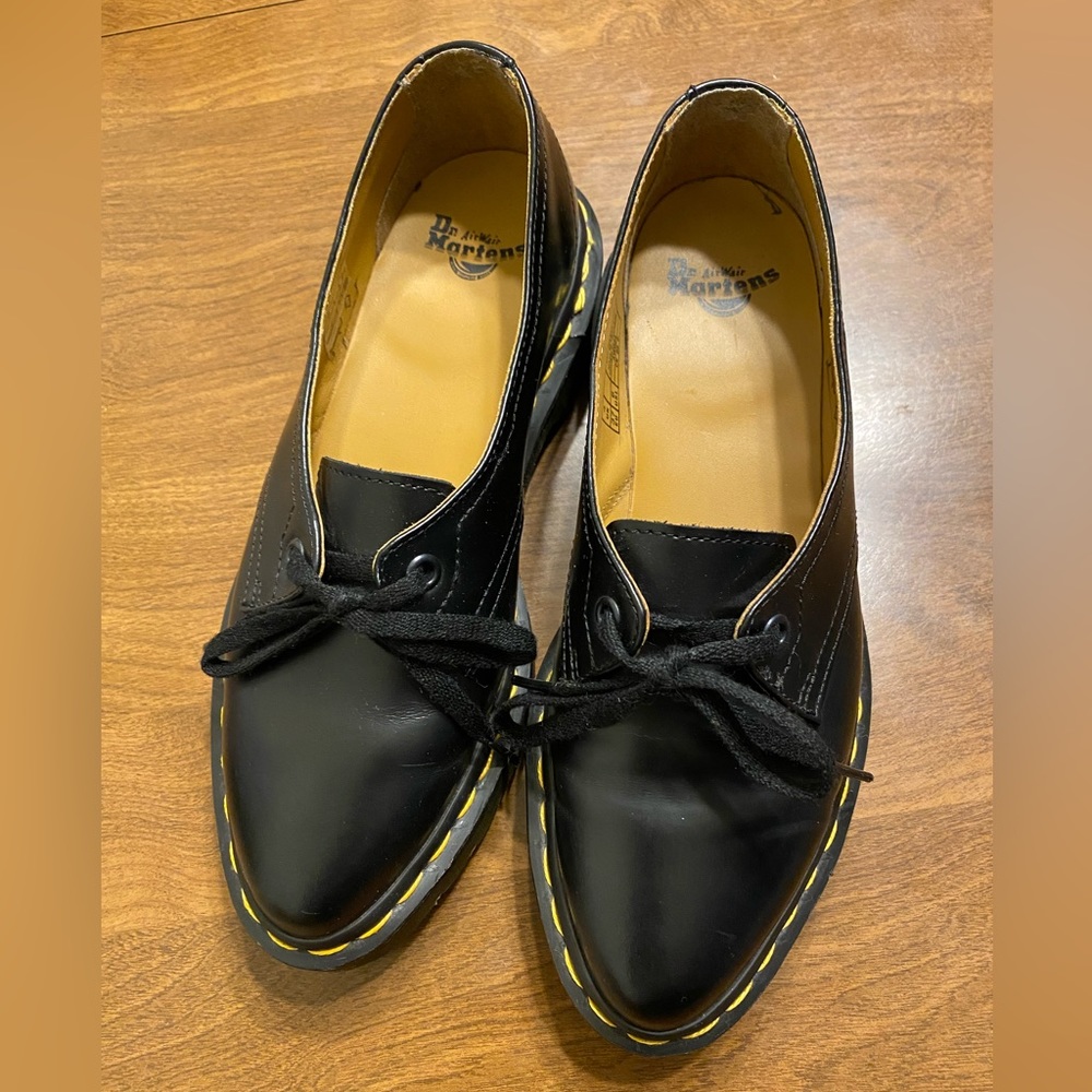 Dr. Martens SIANO Black Pointed Loafers US 6